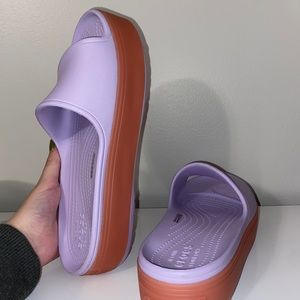 Platform Croc Slides